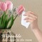 12Pcs Artificial Flowers Bouquet Tulip & Baby Breath, 19" Fake Flowers for Valentine’s Day, Wedding Bride Bouquets Home Indoor Vase Table Decor (Pink & White)